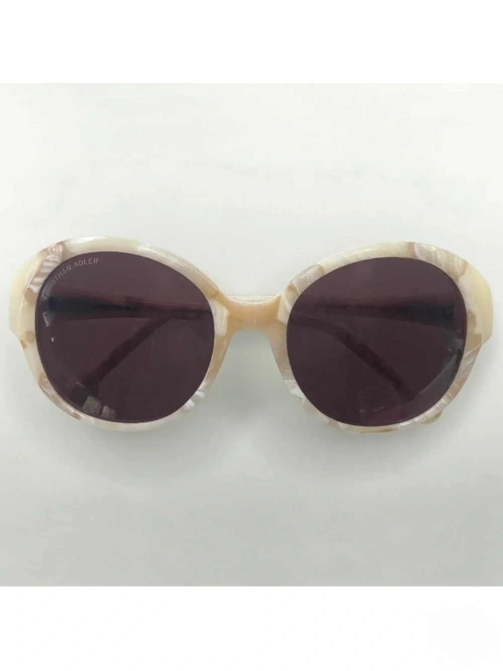 Jonathan Adler Bone Malibu Sunglasses